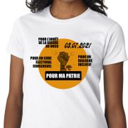 T-shirt 3 juillet 2021 [ Blanc ]