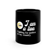 Black mug [ Lions ]