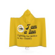 Couverture à capuche [ Lions | Yellow ]