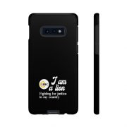 Coque téléphone [ Lion | Black ]