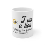 White mug [ Lions ]