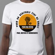 Pour la paix, la justice et la démocratie au Cameroun [ Blanc ]