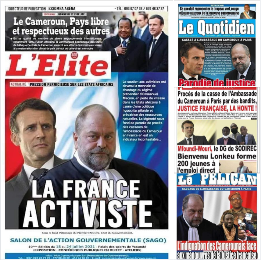 Quand le régime dictatorial de Yaoundé traite la justice française de justice aux ordres